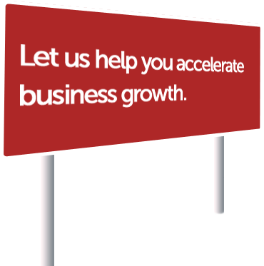 Let us help you accelerate business growth.